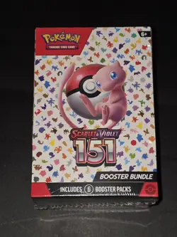 POKEMON TCG SCARLET & VIOLET 151 BOOSTER BUNDLE BOX FACTORY SEALED NEW 6 PACKS - Image 1