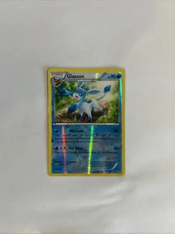 Pokemon TCG 2014 Glaceon 19/111 Rare Furious Fists - Image 1