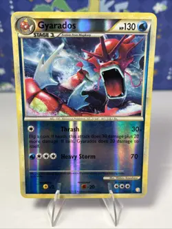 Pokemon TCG Gyrados 2010 Reverse Holo Heartgold Soulsilver Raw LP - NM 123 Rare - Image 1