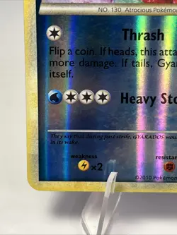 Pokemon TCG Gyrados 2010 Reverse Holo Heartgold Soulsilver Raw LP - NM 123 Rare - Image 3