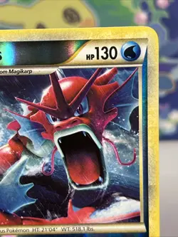 Pokemon TCG Gyrados 2010 Reverse Holo Heartgold Soulsilver Raw LP - NM 123 Rare - Image 5