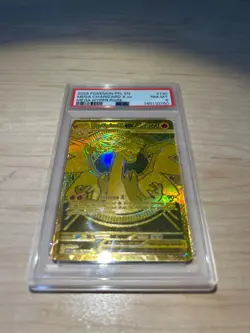 2025 POKEMON PFL EN-PHANTASMAL FLAMES MEGA HYPER RARE MEGA CHARIZARD X EX PSA 8 - Image 1