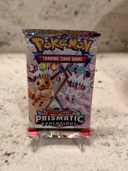VERY HEAVY!! (22.17) Pokemon Prismatic Evolutions– Factory Sealed Booster Pack! - Image 2