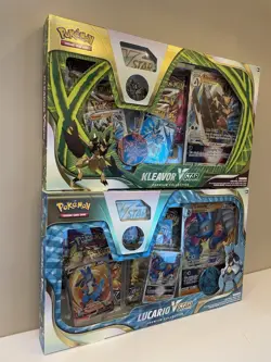 🇨🇦Pokemon TCG | Lucario & Kleavor VSTAR Premium Collection Boxes Sealed Set - Image 2