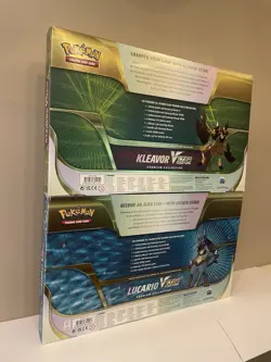 🇨🇦Pokemon TCG | Lucario & Kleavor VSTAR Premium Collection Boxes Sealed Set - Image 5