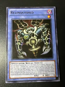 Relinquished - LP - LCYW-EN113 - Unlimited - Rare - Yu-Gi-Oh! TCG - Image 1