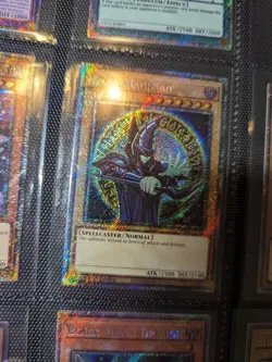 Dark Magician (9th Art) - RA04-EN106 - Platinum Secret Rare Yugioh Tcg - Image 1
