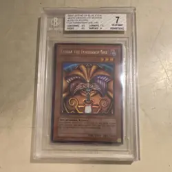 2002 Konami Yu-Gi-Oh! Exodia the Forbidden One Ultra Rare 1st Ed BGS 7 LOB-124 - Image 1