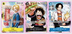ONE PIECE Saikyo Jump Promo The Strongest Three Brothers unopened pack - Image 2