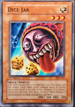 Yu-Gi-Oh! Dice Jar - PGD-027 - Pharaonic Guardian 1st Edition NM - Image 1