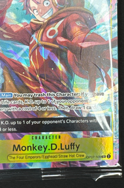 MONKEY D. LUFFY OP07-109 SEALED SR ILLUSTRATION BOX VOL. 3 PROMO ONE PIECE 2025 - Image 2