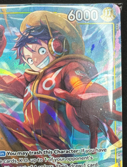 MONKEY D. LUFFY OP07-109 SEALED SR ILLUSTRATION BOX VOL. 3 PROMO ONE PIECE 2025 - Image 3