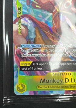 MONKEY D. LUFFY OP07-109 SEALED SR ILLUSTRATION BOX VOL. 3 PROMO ONE PIECE 2025 - Image 5