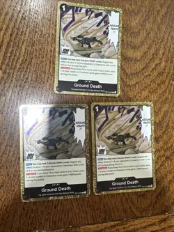OP14-096 Ground Death R x3 Playset One Piece - Image 2