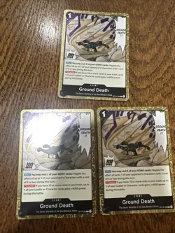 OP14-096 Ground Death R x3 Playset One Piece - Image 3