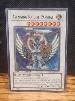 Yu-Gi-Oh! TCG Avenging Knight Parshath The Duelist Genesis TDGS-ENSP1 Limited... - Image 1