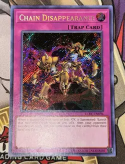 Yu-Gi-Oh! Chain Disappearance - LCKC-EN094 - Secret Rare - Unlimited - LP - Image 2