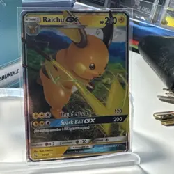 Raichu GX 20/68 Hidden Fates NM Ultra Rare Pokemon Card - Image 4