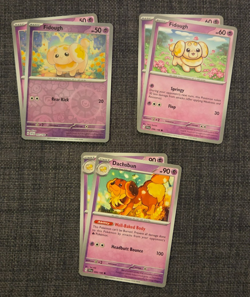 Fidough (4x) & Dachsbun (2x) - Pokemon Cards mini-set - Image 1