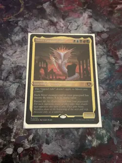 MTG Sliver Gravemother *FOIL Etched THICK CARD* Commander Masters 0782 NM - Image 1