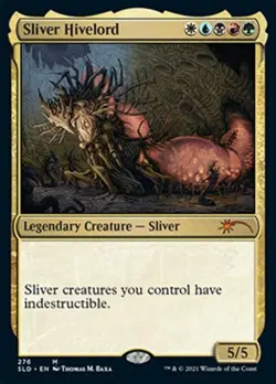 Sliver Hivelord -Foil Near Mint MTG Secret Lair - Image 1