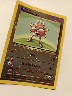 Hitmonchan #2 Best of Game Reverse Holo 2002 Promo Card - Image 2