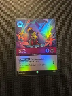 Kuzco Wanted Llama Holo Card 209/204 Epic Fabled Series - Image 2
