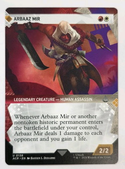 Arbaaz Mir (Showcase) Universes Beyond: Assassin's Creed Regular - Image 1