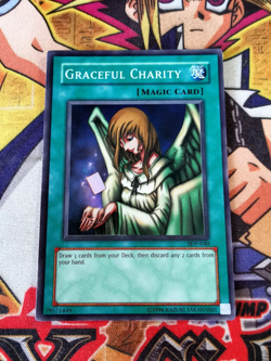 Graceful Charity sdp-040 Unltd Ed (VLP) Super Rare Yu-Gi-Oh! - Image 1