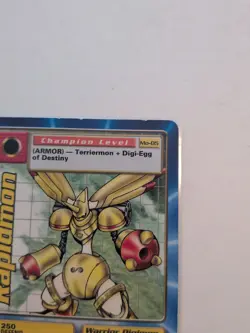 2000 Digimon Digi Battle TCG Rapidmon Movie Promo MO-05 Near Mint - Image 3
