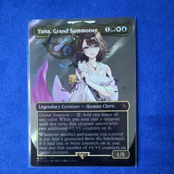 Wizards of the Coast Yuna, Grand Summoner Foil Legendary Creature Magic FFX 0216 - Image 1