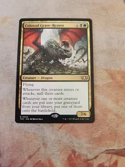 Colossal Grave-Reaver Commander Tarkir Dragonstorm MTG NM - Image 1