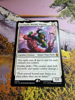 Leonardo, Worldly Warrior Mtg - Image 2