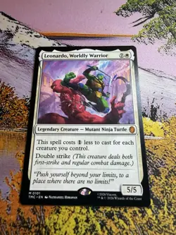 Leonardo, Worldly Warrior Mtg - Image 3