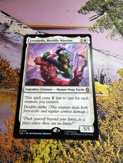 Leonardo, Worldly Warrior Mtg - Image 4