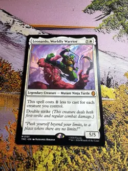 Leonardo, Worldly Warrior Mtg - Image 5