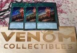 3x (M/NM) - Fissure - RA03-EN084 - Platinum Rare - 1st Edition YuGiOh - Image 1