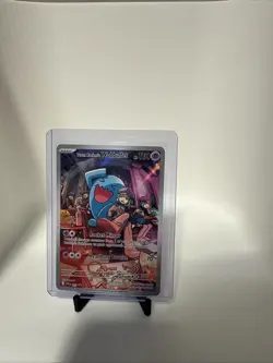 Pokemon Team Rocket's Wobbuffet 203 Scarlet & Violet Promo Holo Basic Psychic - Image 1