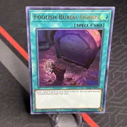 FOOLISH BURIAL GOODS * ULTRA RARE 1ST EDITION NM BLRR-EN095 YUGIOH! - Image 1
