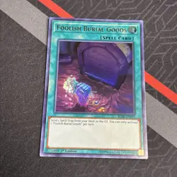FOOLISH BURIAL GOODS * ULTRA RARE 1ST EDITION NM BLRR-EN095 YUGIOH! - Image 2
