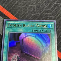 FOOLISH BURIAL GOODS * ULTRA RARE 1ST EDITION NM BLRR-EN095 YUGIOH! - Image 3
