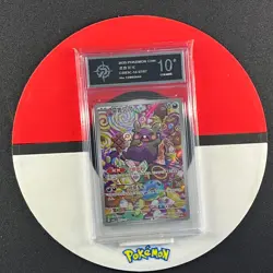 2025 Pokemon TCG Chinese Gem Pack Vol.3 CBB3C-14 07/07 Morpeko Grade10 - Image 1