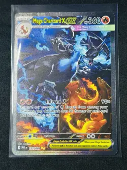 Mega Charizard X EX ✨125/094 SIR NM Phantasmal Flames Pokemon TCG 💎🔥 - Image 1