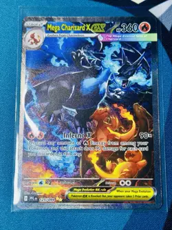 Mega Charizard X EX ✨125/094 SIR NM Phantasmal Flames Pokemon TCG 💎🔥 - Image 3
