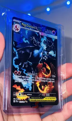 Mega Charizard X EX ✨125/094 SIR NM Phantasmal Flames Pokemon TCG 💎🔥 - Image 5