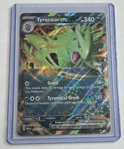 Tyranitar ex 064/131 SV: Prismatic Evolutions Double Rare Pokemon NM/M - Image 1