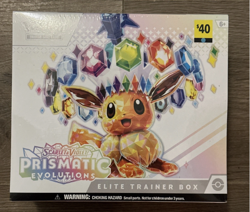 Pokemon TCG Prismatic Evolutions Elite Trainer Box ETB Brand New Factory Sealed! - Image 1