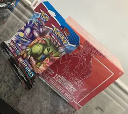 Pokemon Sword & Shield Battle Styles Elite Trainer Box - Red In Hand, Sealed NEW 820650808357 - Image 1