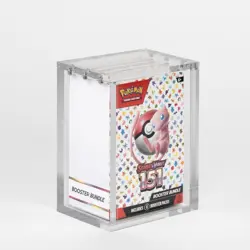 Casemon Magnetic Pokemon Booster Bundle Acrylic Case! UV Protective - Image 1