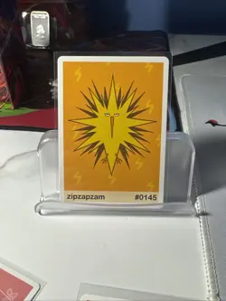 Zapdos - Zipzapzam #145 Pookiemoot Series 1 Custom Fan Art Pokemon - Image 1